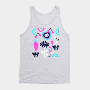 Funky modern fruits Tank Top